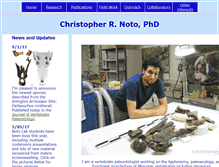 Tablet Screenshot of chrisnoto.com